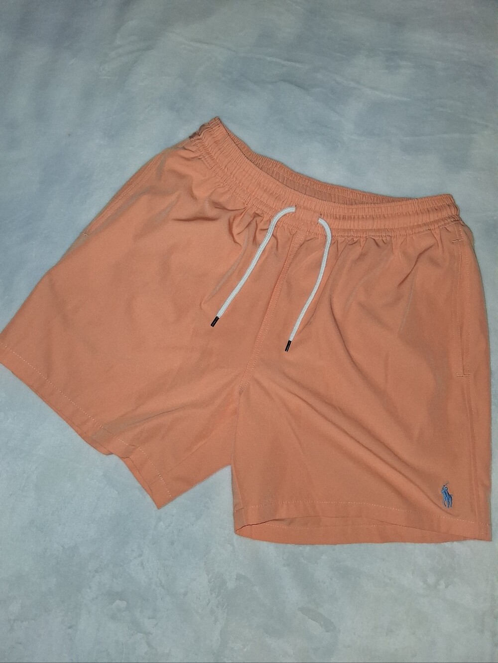 Polo by Ralph Lauren Men’s Peach Swim Trunks